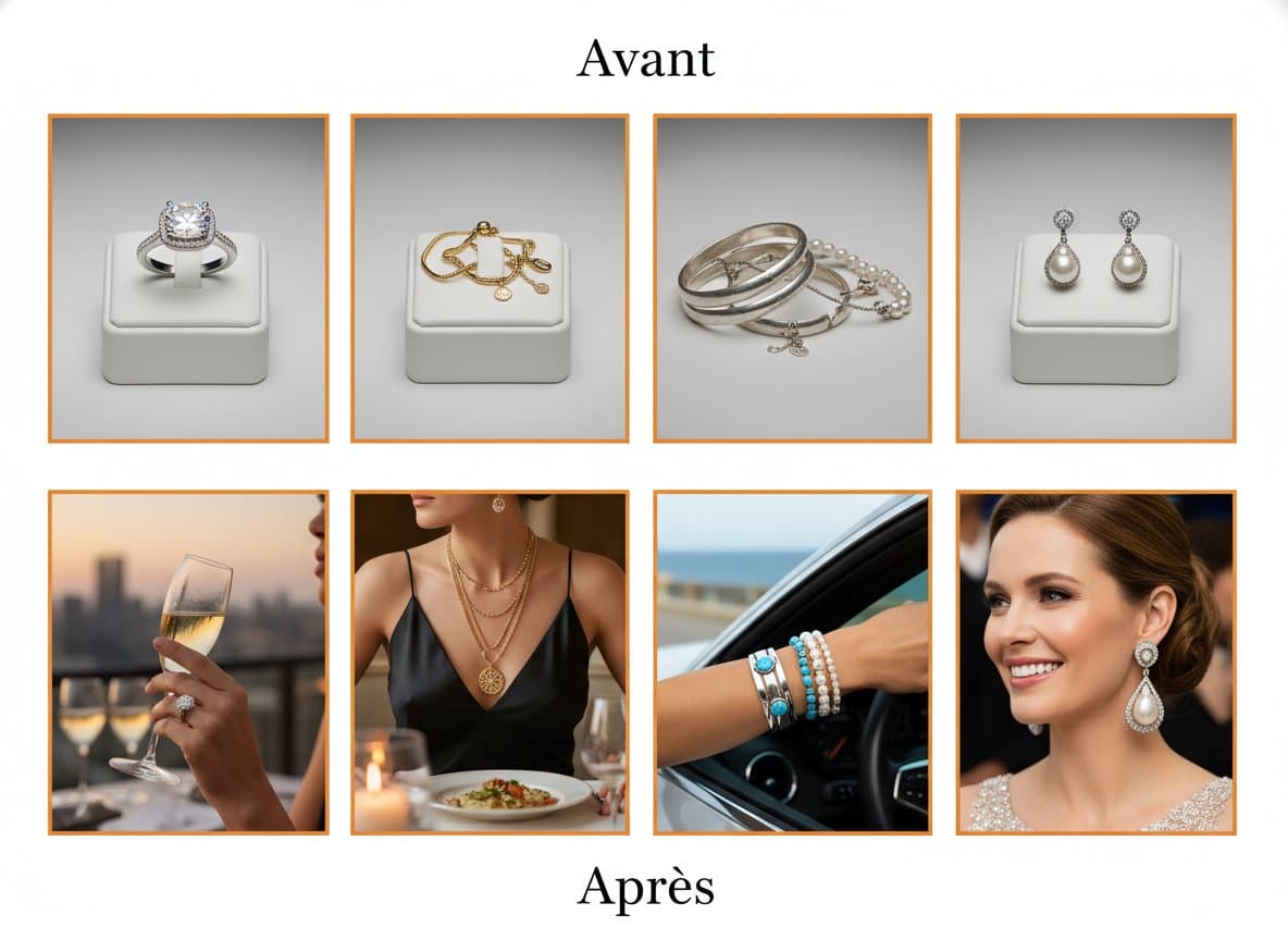 Shooting Bijoux Ia Guide Joaillerie 2025 - Exemples Avant Apres
