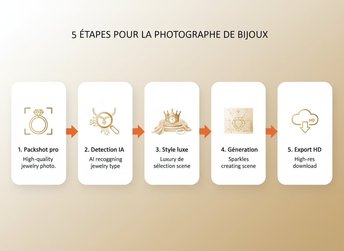 Shooting Bijoux Ia Guide Joaillerie 2025 - Workflow Joaillerie
