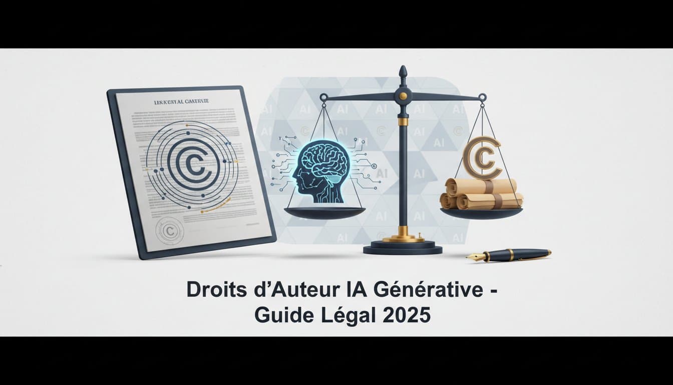 Droits Auteur Ia Generative Guide Legal 2025 - Hero