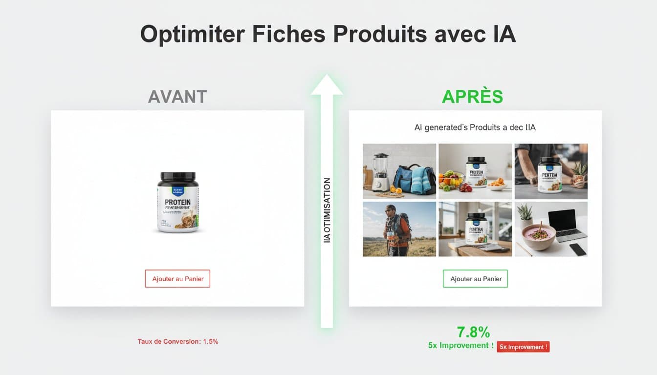 Optimiser Fiches Produits Visuels Ia Ecommerce - Hero