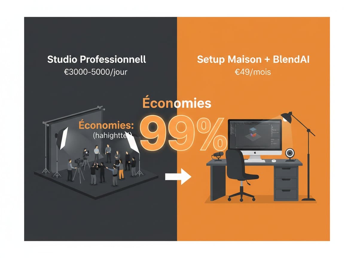Shooting Produit Sans Studio Guide 2025 - Cout Economise