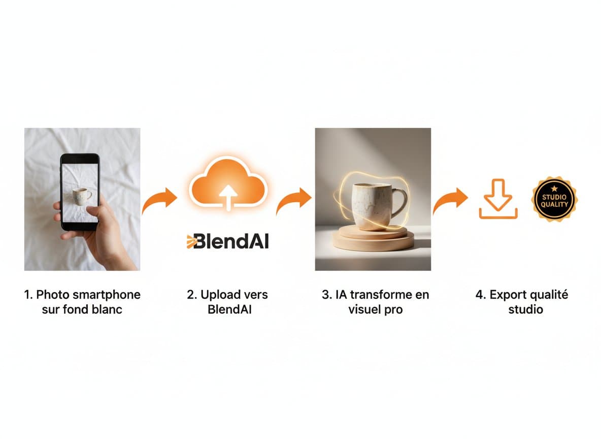 Shooting Produit Sans Studio Guide 2025 - Workflow Diy